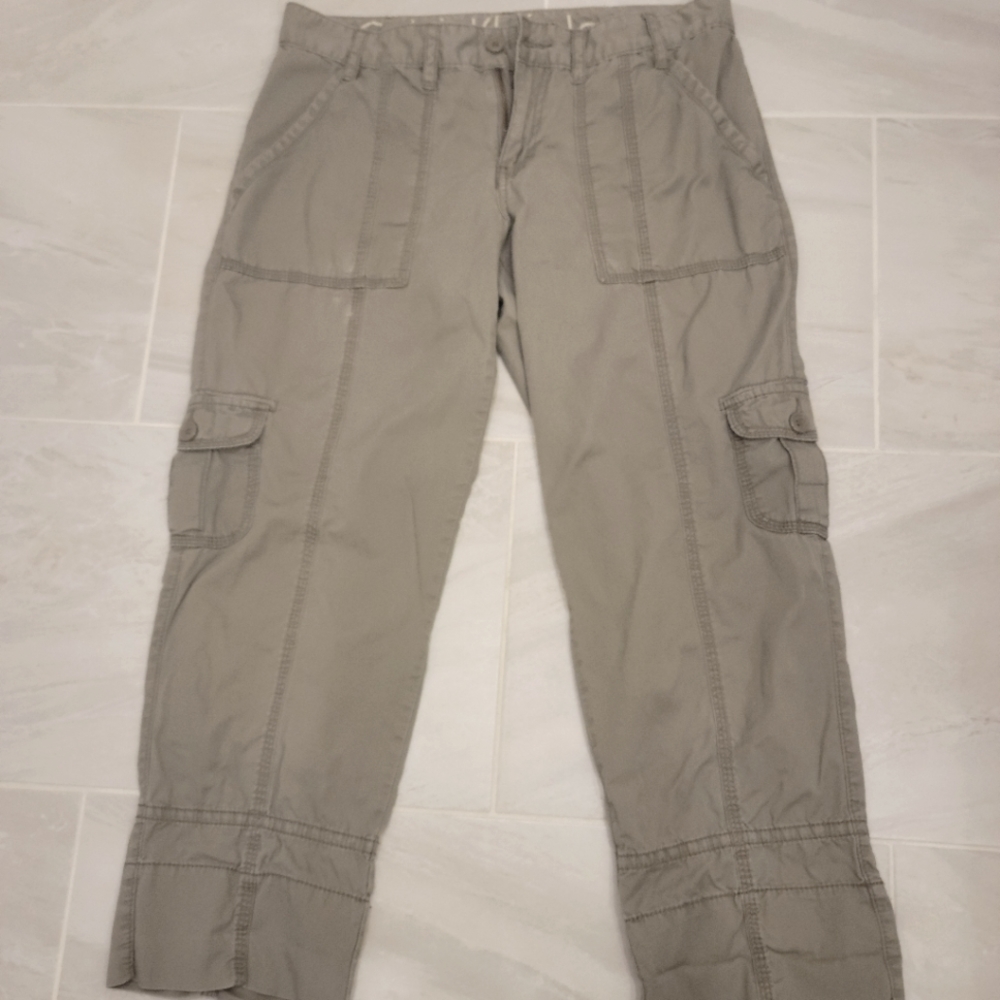 Calvin Klein cropped Cargo/Paint pant